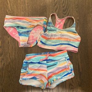 Athleta Girl Reversible Swimsuit